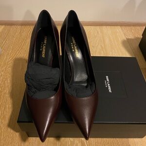 Saint Laurent Anja Amaretto Heels